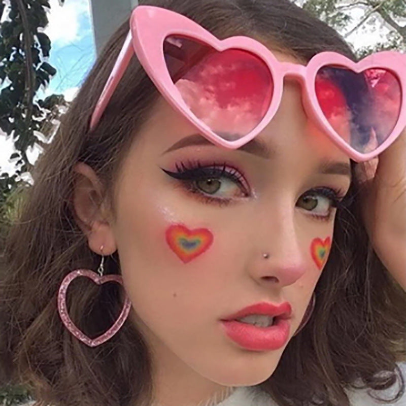Heart-Shaped Cat-Eye Sunglasses | Playful & Colorful Styles (20+ Colors Available)