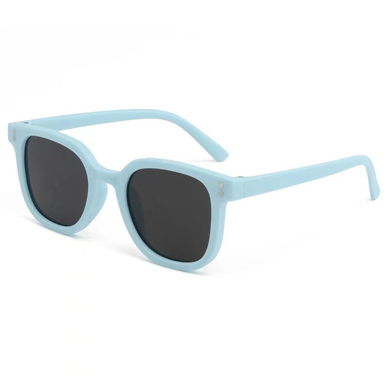 Stylish Square Kids Sunglasses - Fashionable Shield for Little Explorers